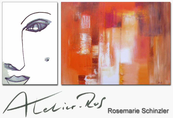 Atelier-RoS - Internet-Galerie der K&uuml;nstlerin RoS Rosemarie Schinzler, Freiburg i. Br., Mauerbilder East-Side-Gallery, Berlin